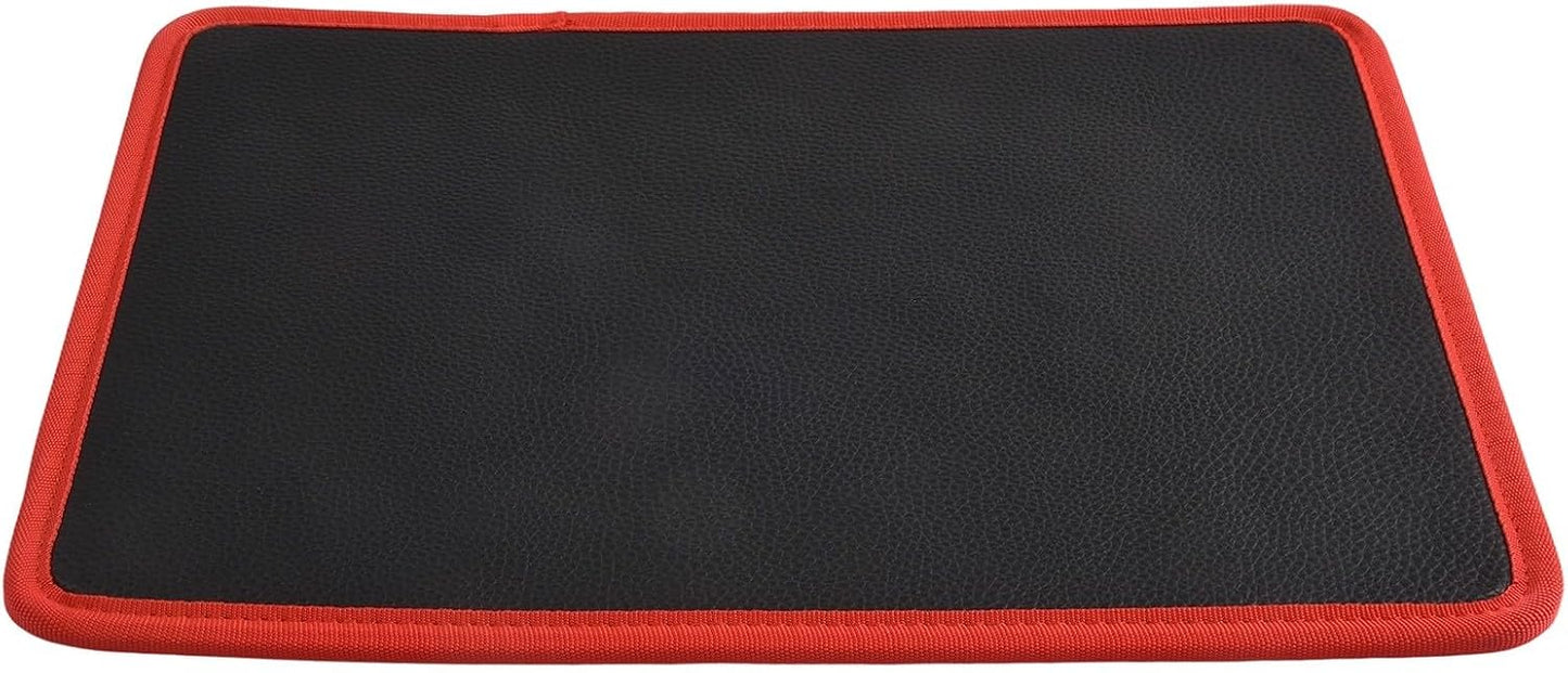  Support à Outils Magnétique Pour Réparation De Voiture Avec Support De Vis Sécurisé De Couleur Rouge Et Noire Pour Garage, Atelier (L)