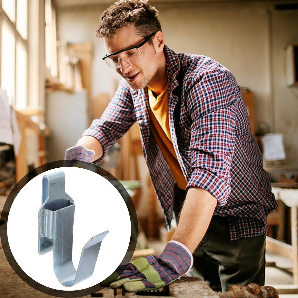  Ciieeo Support Ceinture Pour Perceuse Électrique Et Clé Dynamométrique Porte-Outils Compact Et Résistant Crochet Suspendre Pratique Pour Rangement D’Outils Artisans Et Électriciens