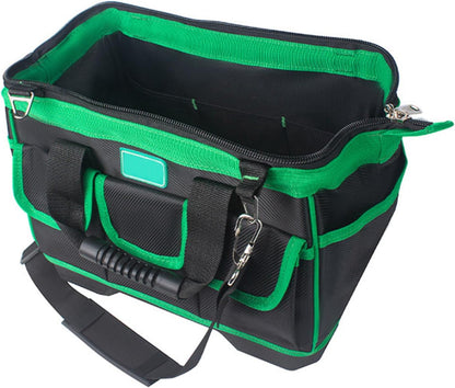  Sac à Outils De 40,6 Cm, 45,7 Cm, Avec Bandoulière Réglable, étanche, Avec 8 Poches Extérieures, Poignée En Caoutchouc