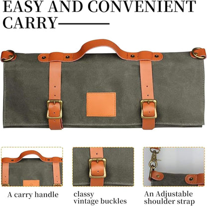  Sac à Outils De Grande Capacité Avec Poignée Ergonomique Et Sangle Réglable Pour Chefs Professionnels Et Amateurs De Cuisine