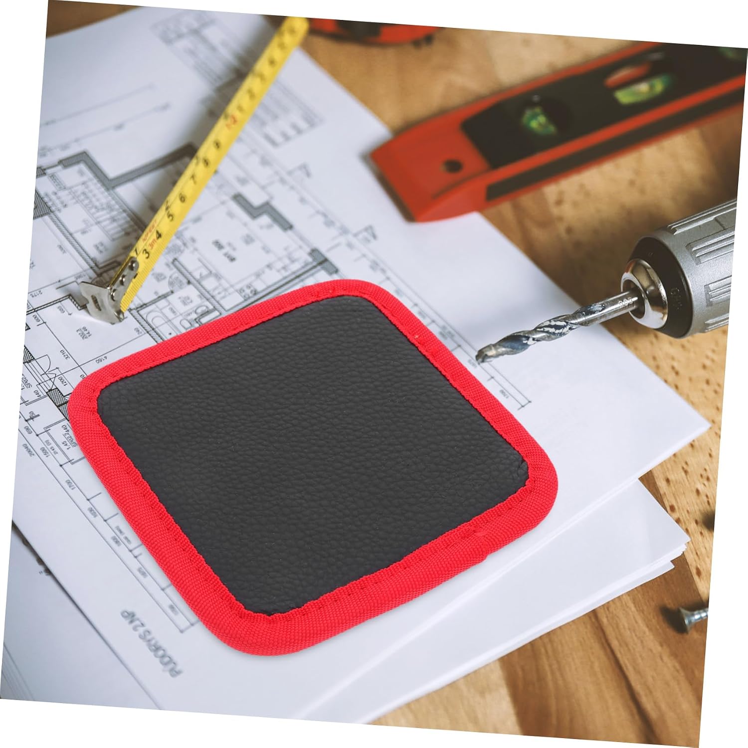  ULTECHNOVO Tapis Magnétique Double Face Pour Outils, Rangement Magnétique Aimants En Polyuréthane, Plateau à Outils De Mécanicien Portable, Organisateur Pour Atelier Et Réparations, Lot