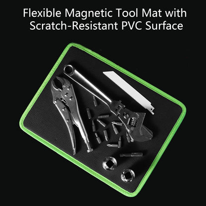  Tapis Magnétique Pour Outils – 32,7 X 24,8 X 0,7 Cm – Organiseur Flexible, Tapis Magnétique – Pour Construction De Voiture, Projet électronique, Bureau, Table, Garage, Atelier, Réparation