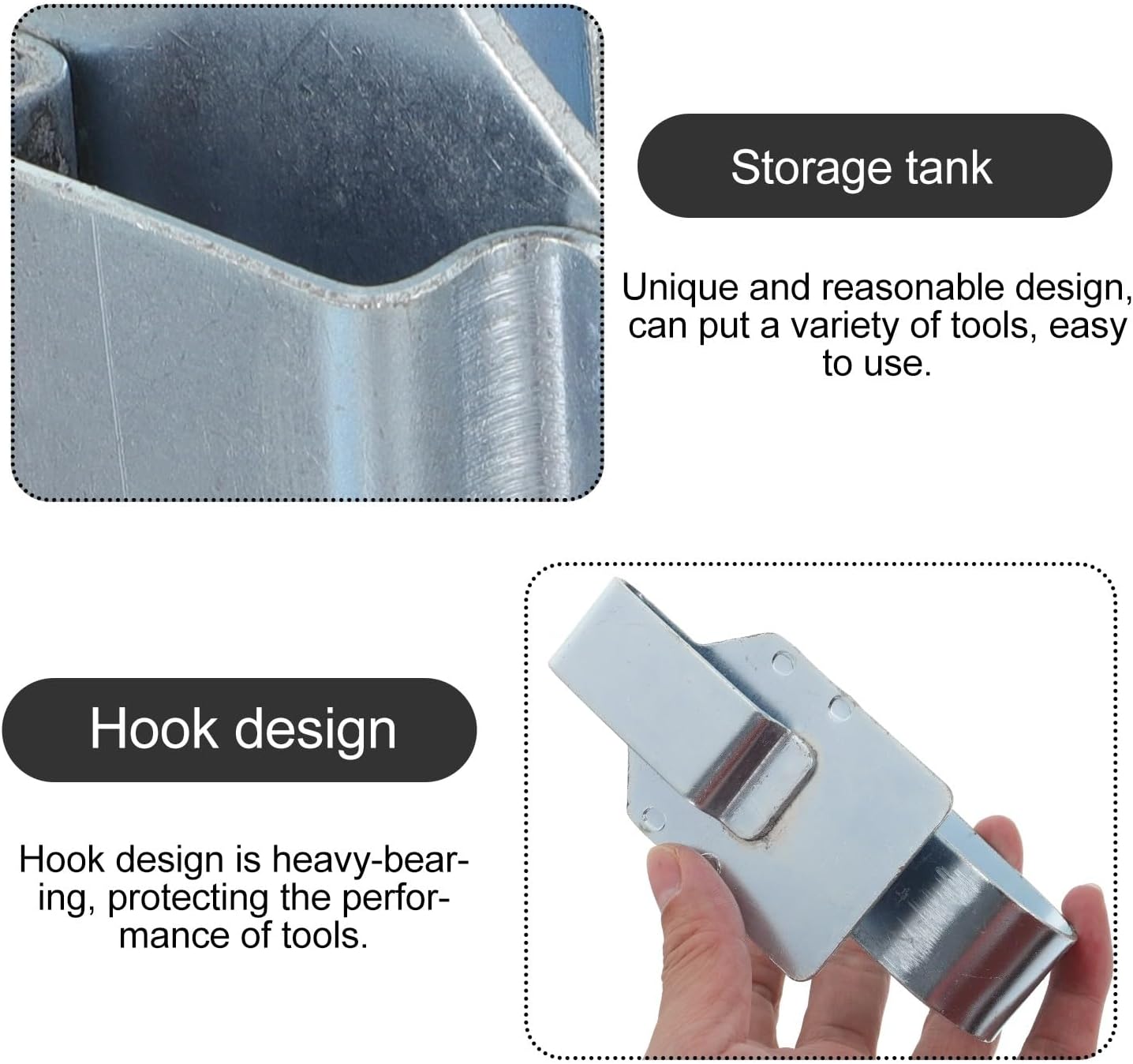  Ciieeo Support Ceinture Pour Perceuse Électrique Et Clé Dynamométrique Porte-Outils Compact Et Résistant Crochet Suspendre Pratique Pour Rangement D’Outils Artisans Et Électriciens