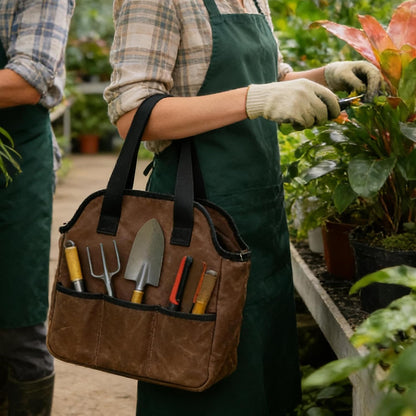 GENERIC Sac à Outils | 453,6 G En Toile Cirée – Sac à Outils – Pour Papa, Homme, Fleuriste, Atelier, Camion, Voiture, Moto, Clé à Molette, Menuiserie
