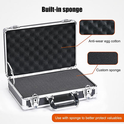 GENERIC Boîte De Rangement à Outils Polyvalente, Boîte De Rangement Pour Outils Portable, Boîte De Rangement à Outils En Aluminium, étui De Rangement Polyvalent Avec Poignée Ergonomique Pour Divers Outils