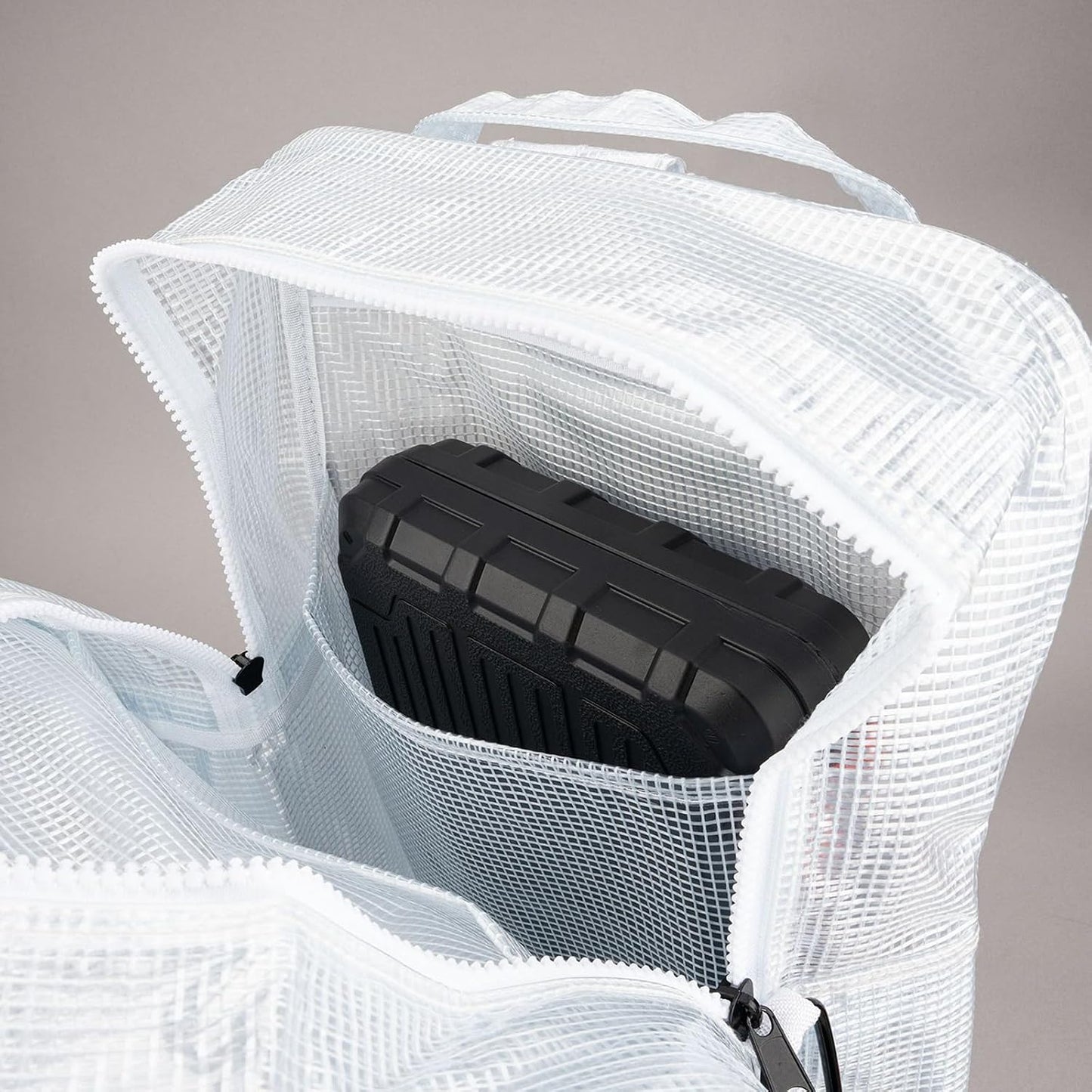  Sac à Dos à Outils Pratique Transparent Antistatique Pour Salle Blanche Sac à Outils Spacieux Pour Le Travail Et Les Voyages