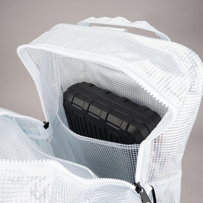  Sac à Dos à Outils Pratique Transparent Antistatique Pour Salle Blanche Sac à Outils Spacieux Pour Le Travail Et Les Voyages