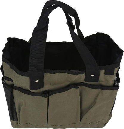 Cocoarm Sac Fourre-Tout D'extérieur En Tissu Oxford, Organisateur D'outils De Jardin 46 X 25 Cm Avec 11 Poches, Doublure Imperméable, Sac De Rangement à Main Pour Fournitures 'Outils De Jardinage