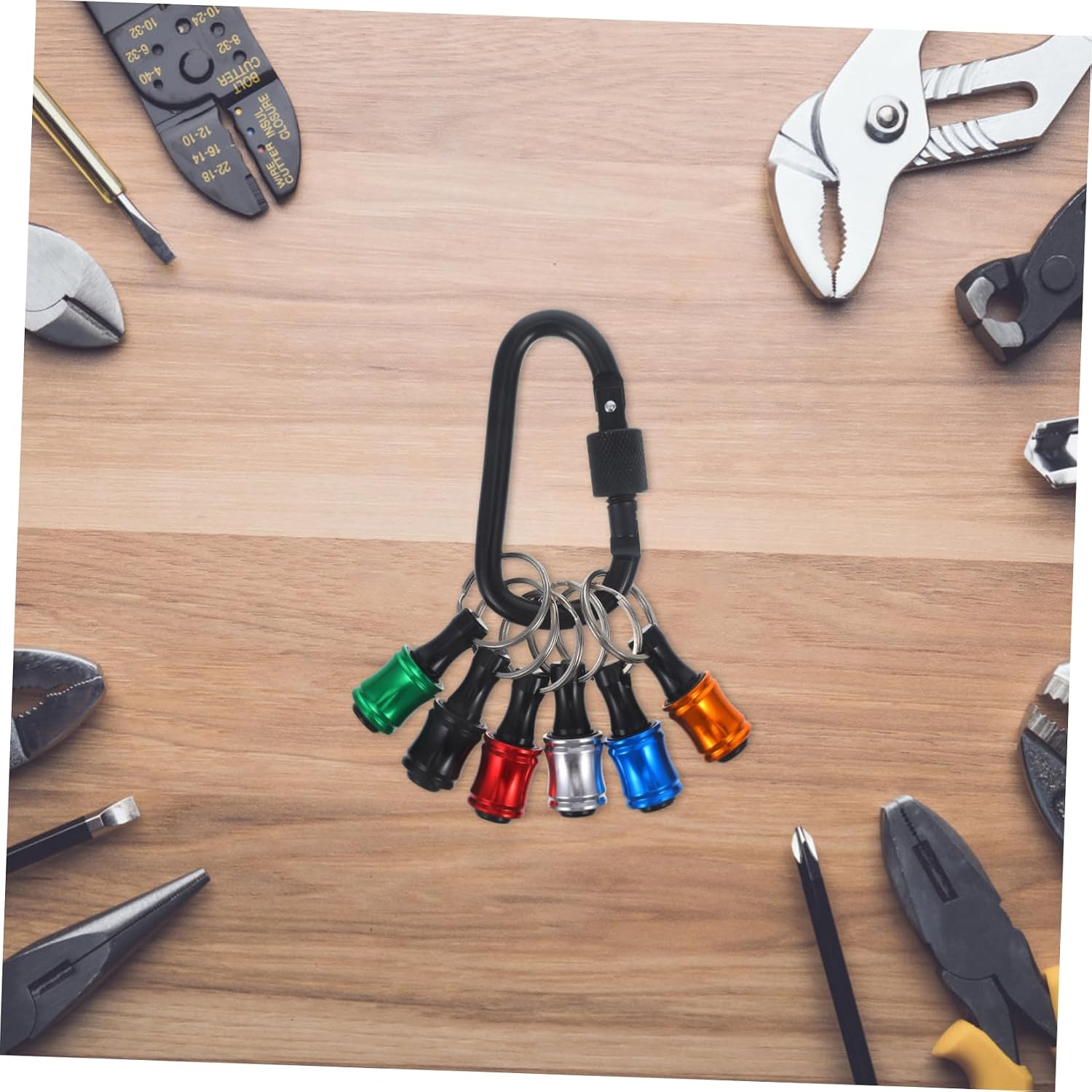  Gatuida 6pièces Porte-embout à Percussion Pouce Rallonge Flexible Pour Foret Porte-embout De Perçage Compatible Avec Visseuse Poignée Portable