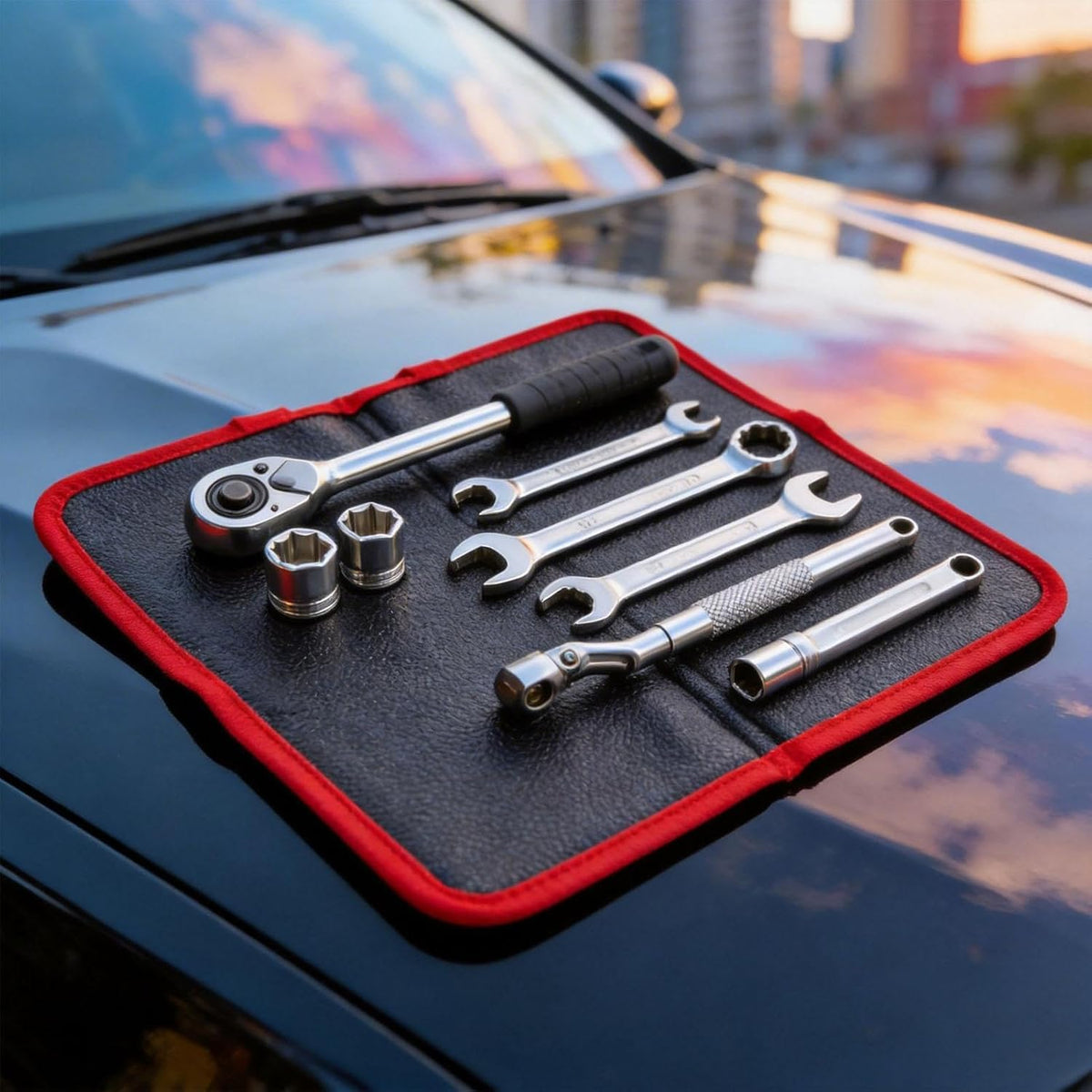  Tapis à Outils Magnétique - Organisateur De Pièces Avec Aimants,Tapis De Travail Magnétique | Pour Garage Maison Voiture Auto Bricolage Électronique Clés Tournevis Boulons