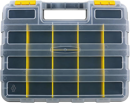 GENERIC Organisateur De Vis - Boîte Avec 34 Compartiments,Organisation D'Outils Pour Petites Pièces,pour Écrous Clous Perles Boulons Composants Électroniques Garage Et Atelier