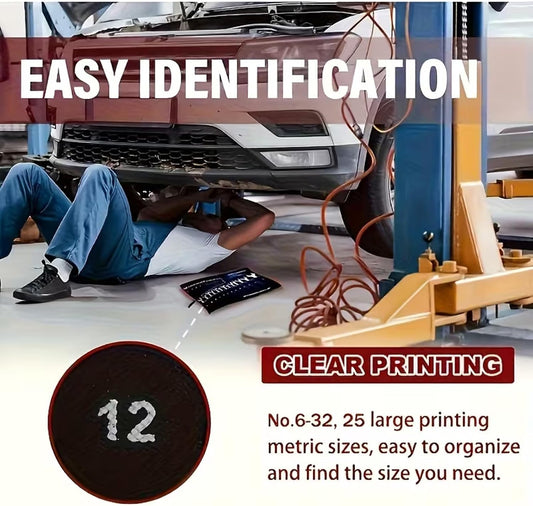  Porte-clé Portable Avec 14 Poches Pour Outils à Main, Organisation, Garage, Camping, Planificateur D'outils
