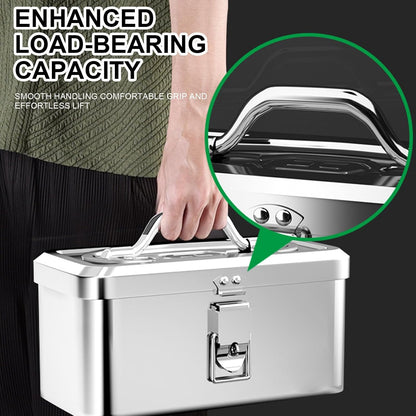  Boîte De Rangement Rigide En Acier Inoxydable Pour Outils Mécaniques
