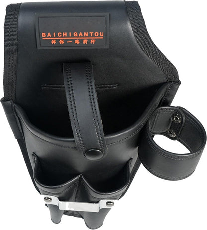 GENERIC Pochette De Rangement Pour Outils D'électricien | Sac Banane Multi-poches Pour Techniciens | Porte-outils Utilitaire Fonctionnel Pour Perceuses électriques Et Outils à Main | Idéal Pour Les Chantiers