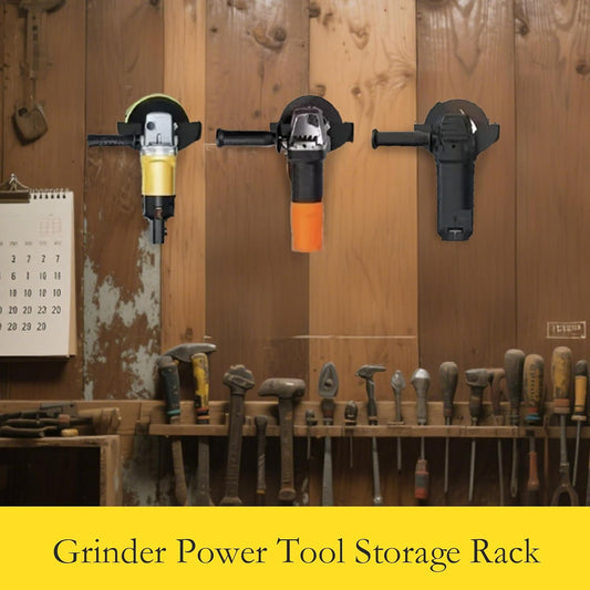  Générique Organisateur D'Outils Électroportatifs,Support Mural Métallique Pour Outils - Système De Rangement Garage Multifonction Gain De Place Pour Atelier, Jardin Et Bricolage