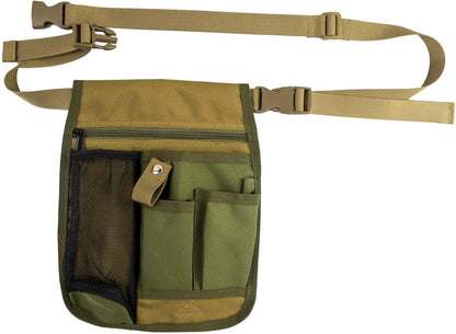  Sacoche à Outils Banane, Pochette à Outils, Jardinage, Ouvrier Du Bâtiment, électricien, Menuisier, Sac De Travail En Tissu Oxford, Vert