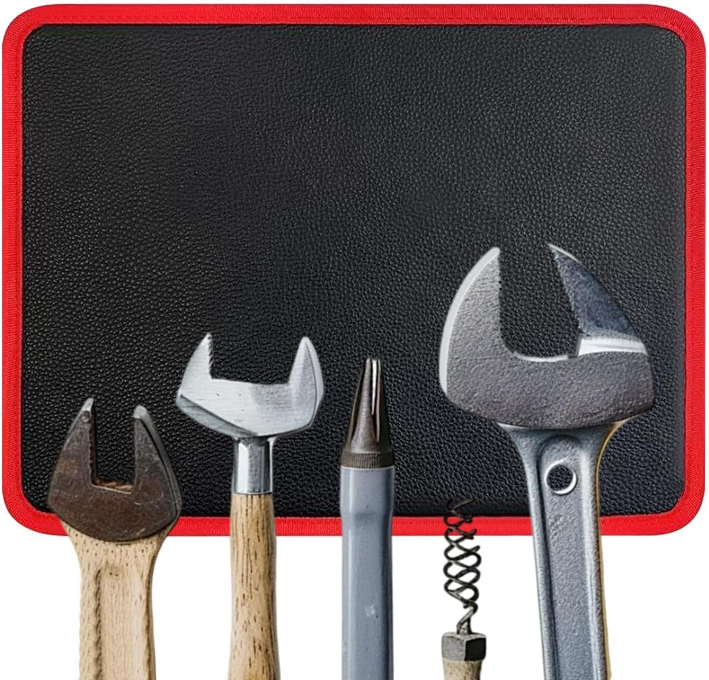  Tampon à Outils Magnétique, Tapis De Rangement Pour Pièces à Vis, Plateau Magnétique Antidérapant, Revêtement De Travail, Support De Petites Pièces, Outil De Rangement Pour Réparation De Garage, Outil