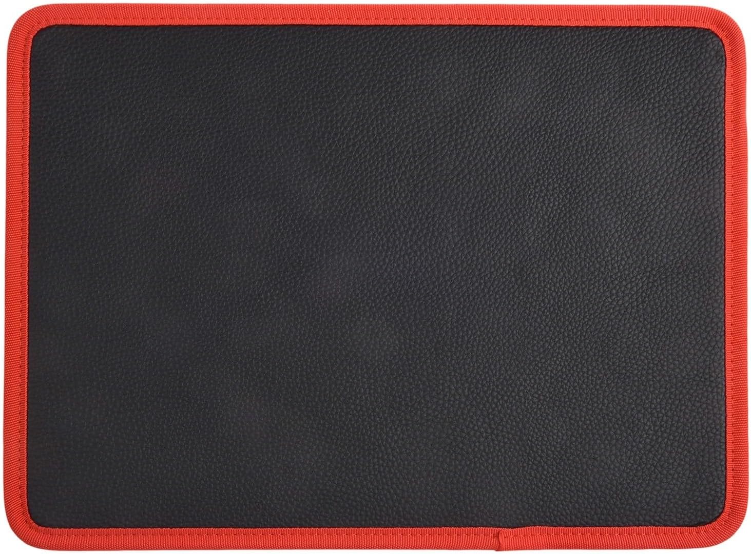  Tapis De Support Magnétique Rouge Et Noir, 3 Pièces, Plateau De Rangement Pour Réparation De Voiture, Rangement Sécurisé Pour Vis Et Clés Dans L'atelier (M)