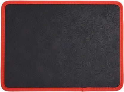  Tapis De Support Magnétique Rouge Et Noir, 3 Pièces, Plateau De Rangement Pour Réparation De Voiture, Rangement Sécurisé Pour Vis Et Clés Dans L'atelier (M)