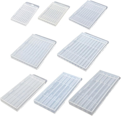  Boîte à Outils Transparente Avec Fermeture Sécurisée Et Crochet De Suspension Pour Accessoires, Boîte à Outils, Rangement De Petites Pièces
