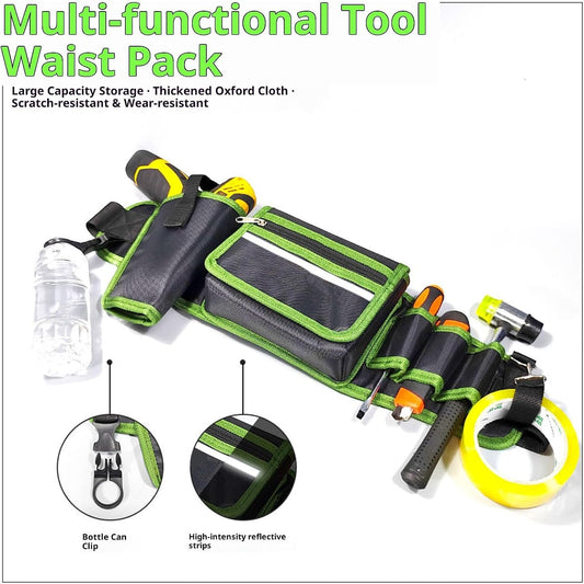 Poches De Ceinture à Outils Pour Homme - Poches Réglables Pour électricien, Charpentier, Tablier De Travail, Attache Utilitaire, Travail Robuste Pour Outils
