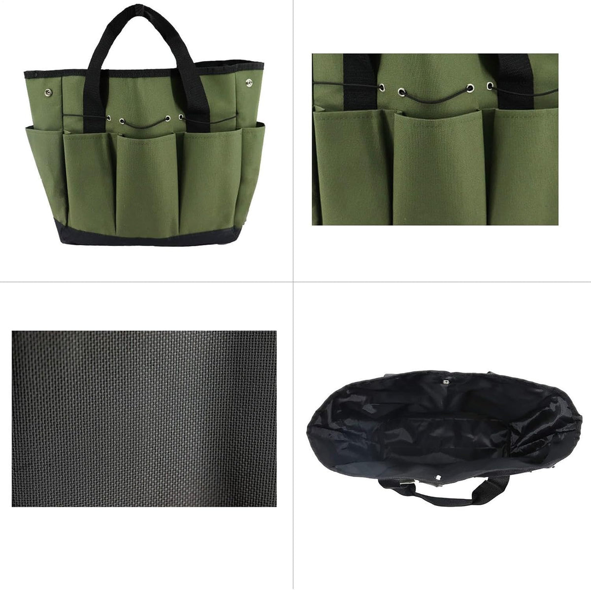  Sac De Rangement Pour Outils De Jardin | Sac De Rangement Robuste Pour Outils De Jardin Avec Poches - De D'outils De Oxford Robuste, Sac à De à Genoux, Organisateur