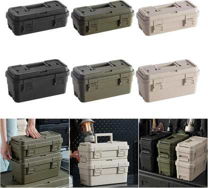  Boîte De Rangement à Outils En Polypropylène Avec Loquets Sécurisés, Organisation Interne Intelligente, Tailles 6,5 L Et 4 L Pour Organiseur Portable