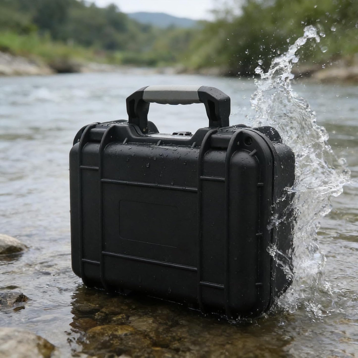  Boîte à Outils Professionnelle étanche à L'eau Et à La Poussière Avec Poignée De Transport Et Compartiments Personnalisables Pour Un Rangement Sécurisé En ABS