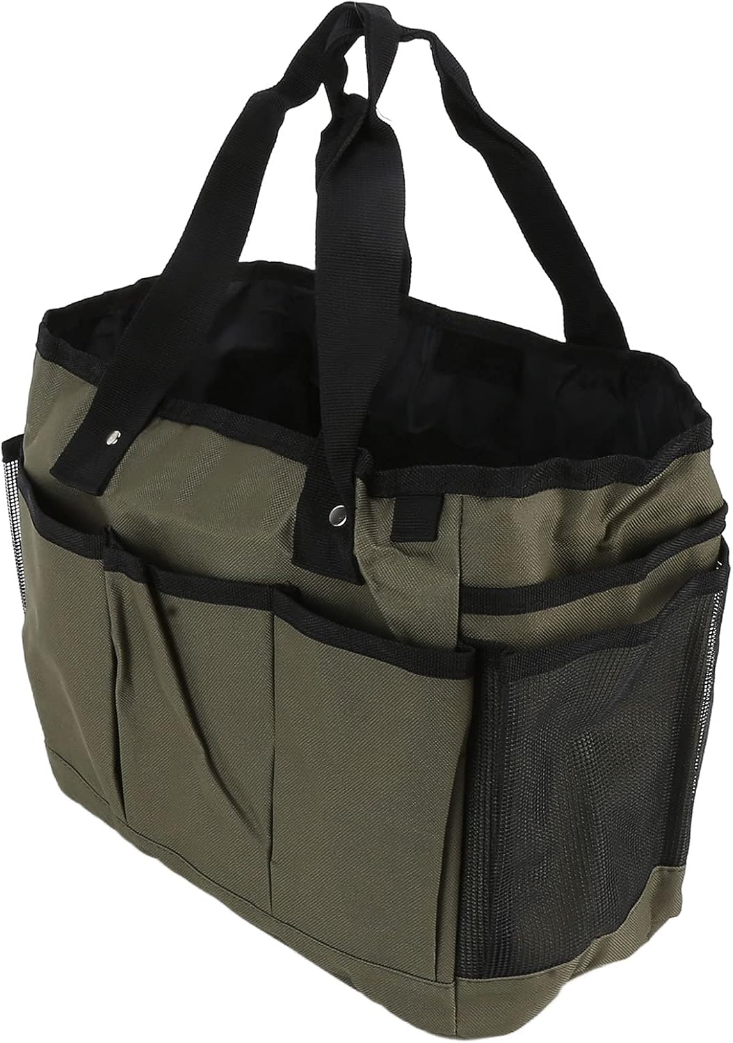  Cocoarm Sac Fourre-Tout D'extérieur En Tissu Oxford, Organisateur D'Outils De Jardin 46 X 25 Cm Avec 11 Poches, Doublure Imperméable, Sac De Rangement à Main Pour Le Jardinage, Le Travail Dans La