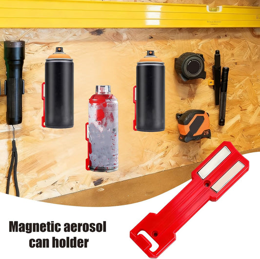  Générique Organisateur De Pots De Peinture, Étagère Murale Support, Porte-Bombes Magnétique, Pour Atelier Garage Casier Outils Sous Sol Entrepôt Extérieur