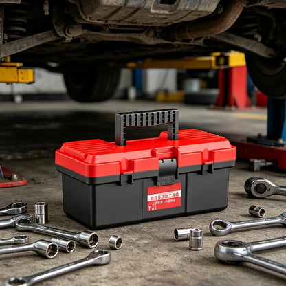 GENERIC Boîte à Outils à Main – Organiseur Avec Poignée Robuste Pour Réparations Ménagères, Pour Maison, Bureau, Atelier, Garage, Voyage, Voyage