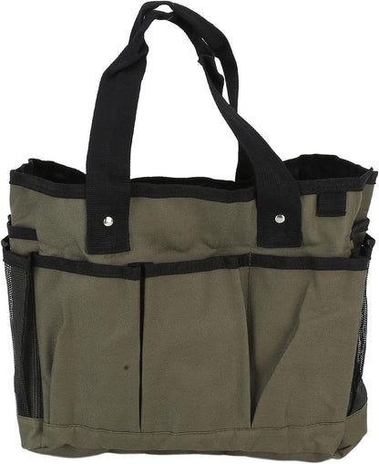  Cocoarm Sac Fourre-Tout D'extérieur En Tissu Oxford, Organisateur D'outils De Jardin 46 X 25 Cm Avec 11 Poches, Doublure Imperméable, Sac De Rangement à Main Pour Fournitures 'Outils De Jardinage