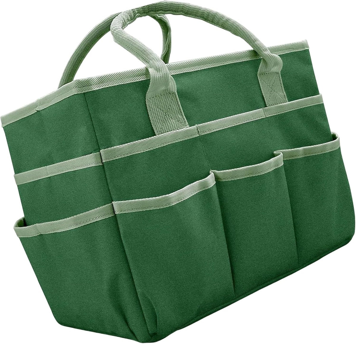  Sac à Outils Pliable En Tissu Polyester Et Poignées De Transport Renforcées, Sac à Outils Artistiques à Compartiments Multiples