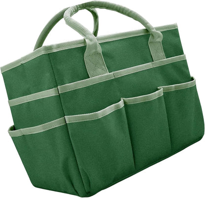  Sac à Outils Pliable En Tissu Polyester Et Poignées De Transport Renforcées, Sac à Outils Artistiques à Compartiments Multiples