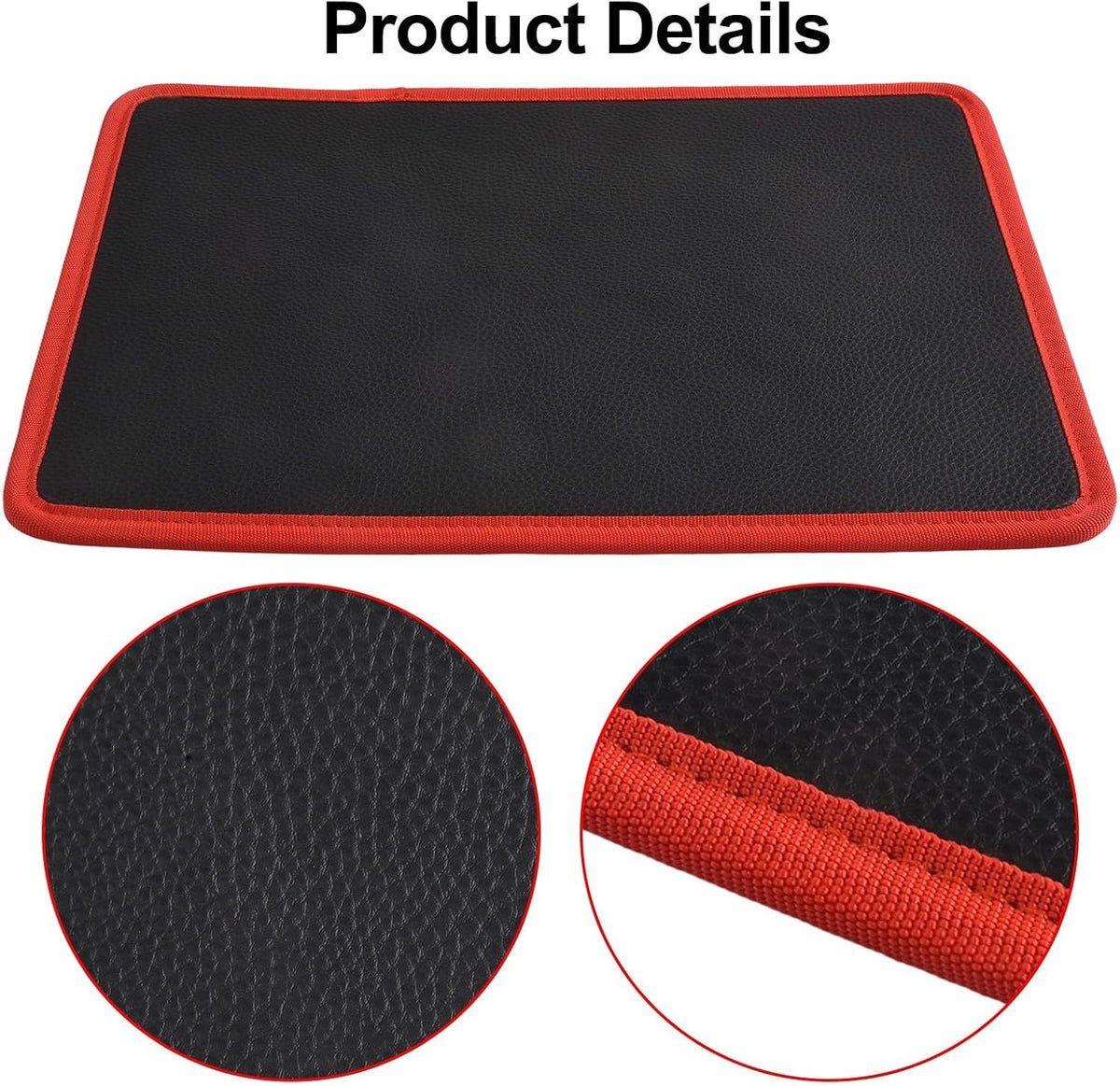  Support à Outils Magnétique Pour Réparation De Voiture Avec Support De Vis Sécurisé De Couleur Rouge Et Noire Pour Garage, Atelier (L)