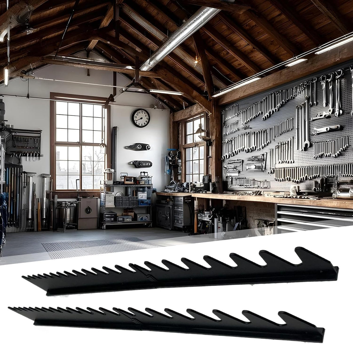 GENERIC Porte-clés – Support Mural Magnétique à Cliquet Pour Boîte à Outils | Cintre Pour Armoire Mécanique, Maison, Tiroir, établi, Ateliers, Bricoleurs, Garages Industriels