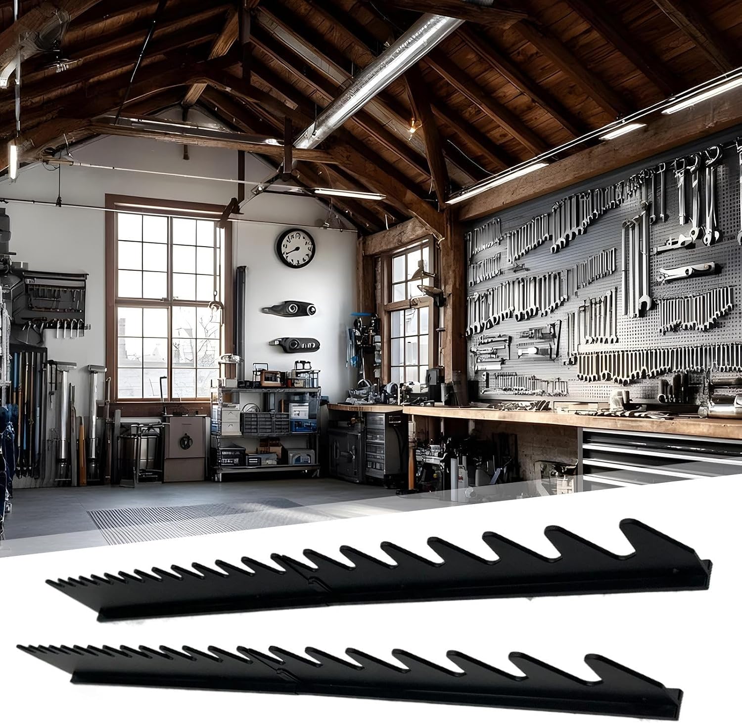 GENERIC Porte-clés – Support Mural Magnétique à Cliquet Pour Boîte à Outils | Cintre Pour Armoire Mécanique, Maison, Tiroir, établi, Ateliers, Bricoleurs, Garages Industriels