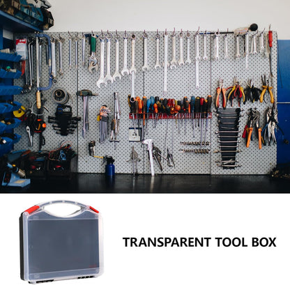  Boîte à Outils De Grande Capacité Et Design De Grilles Résistante à L'usure Et Aux Chocs