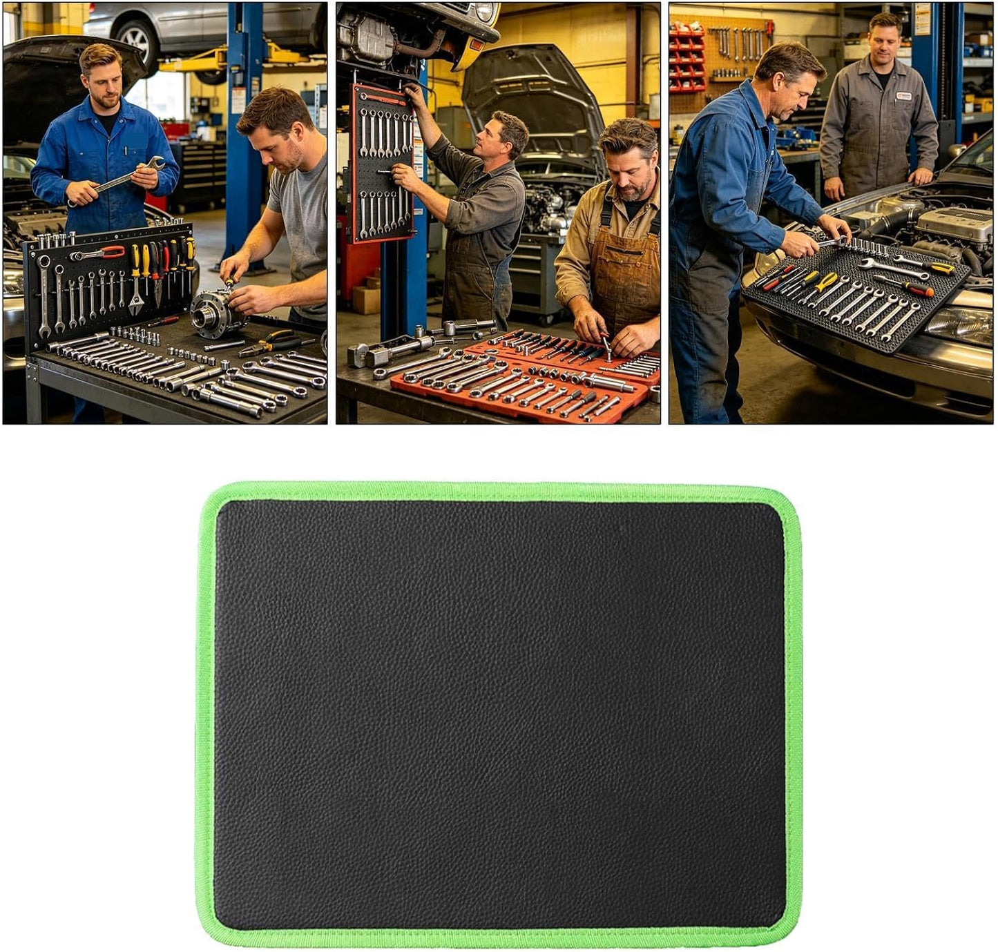  Tapis à Outils Magnétique | 32,7 X 24,8 X 0,7 Cm – Tapis Magnétique Pour Outils, Pour La Construction De Voitures, Projets électroniques, Bureau, Table, Garage, Atelier, Réparation Automobile