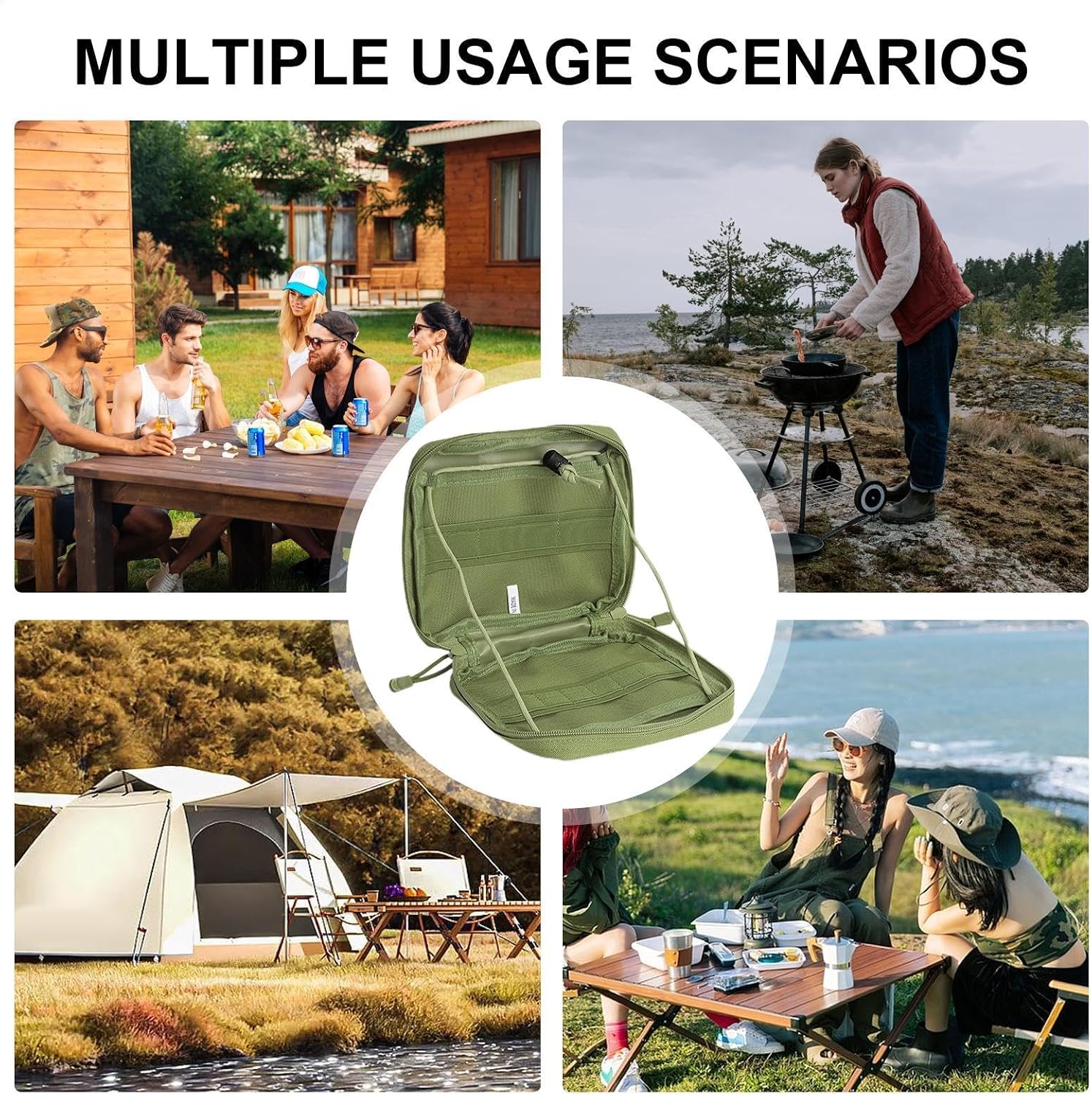 GENERIC Sac à Médicaments De Voyage – Sac à Outils Imperméable Et Résistant Oxford Pour Mécanicien, électricien, Charpentier, Constructeur, Plombier
