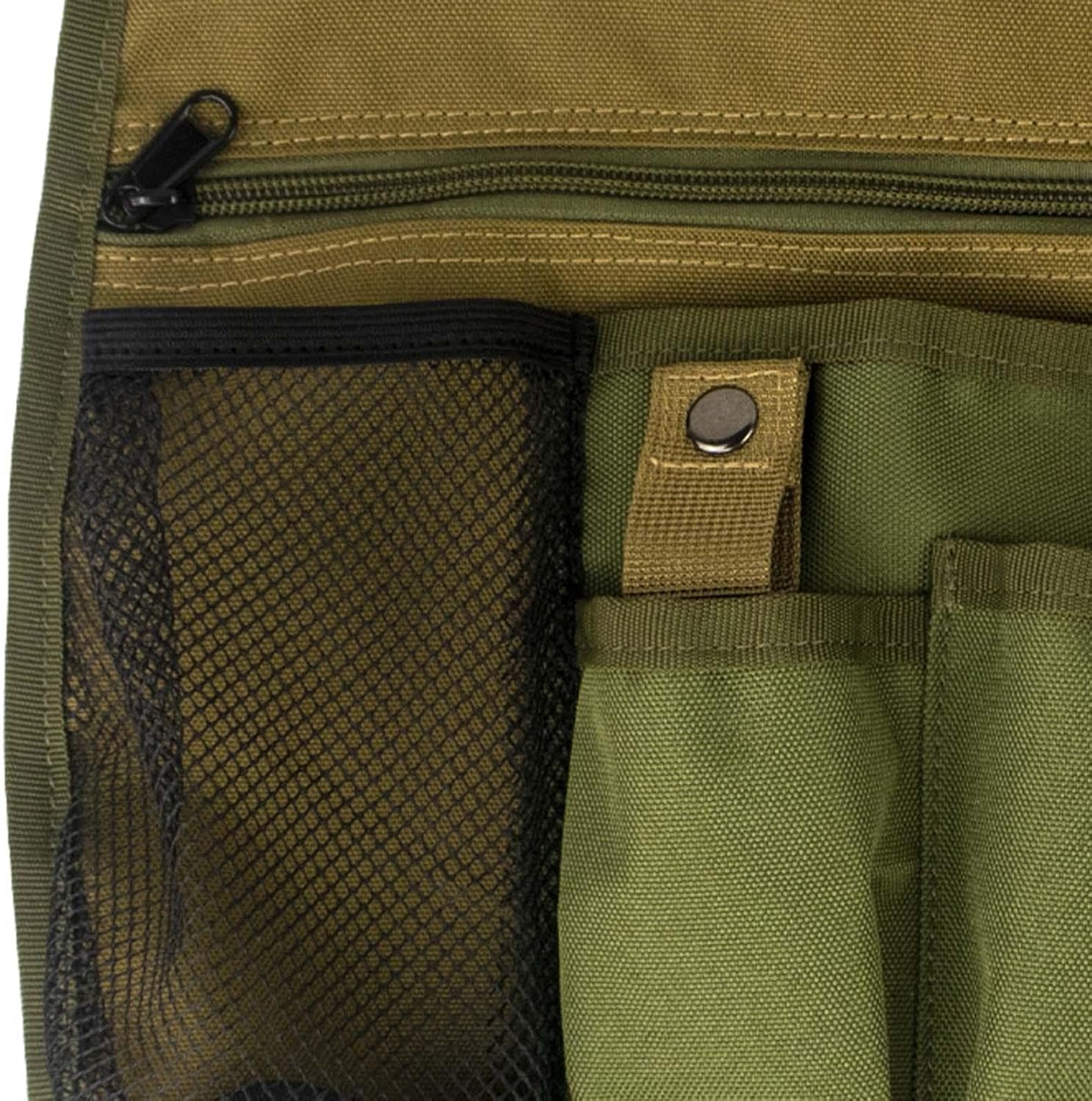  Sacoche à Outils Banane, Pochette à Outils, Jardinage, Ouvrier Du Bâtiment, électricien, Menuisier, Sac De Travail En Tissu Oxford, Vert