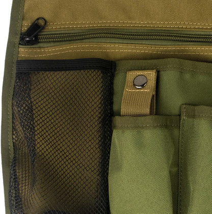  Sacoche à Outils Banane, Pochette à Outils, Jardinage, Ouvrier Du Bâtiment, électricien, Menuisier, Sac De Travail En Tissu Oxford, Vert