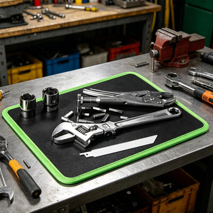  Tapis À Outils Magnétique - 32,3 X 24,9 X 0,7 Cm Organisateur Flexible,Coussin Magnétique Pour Outils | Pour Garage Atelier Réparation Auto Voiture Construction Projets Électroniques Bureau Table