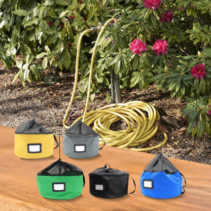  Sac De Rangement étanche Oxford 600D Pour Camping-car, Avec Porte-cartes, Design En Maille Respirante Pour L'organisation Des Câbles D'égout, Outils De Jardin En Plein Air, Jaune (bleu)
