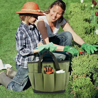  Sac De Rangement Pour Outils De Jardin | Sac De Rangement Robuste Pour Outils De Jardin Avec Poches - De D'outils De Oxford Robuste, Sac à De à Genoux, Organisateur