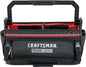  CRAFTSMAN Trade STACK CMST21451 Sac à Outils Avec Fermeture éclair, 56,8 Cm, Polyester, Noir/rouge