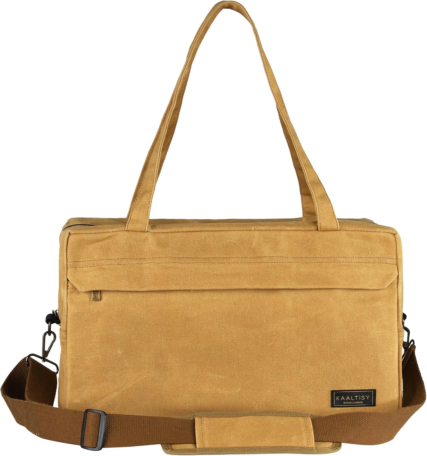  Sac Fourre-tout à Outils, 473,6 G En Toile Cirée Avec 7 Poches Et Bandoulière – Pour électricien, Entrepreneur, Réparateur, Porte-outils De Jardin Multifonction Avec Poignée Portable, Vert Kaki