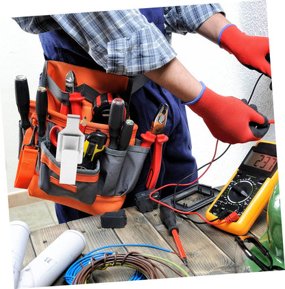  ULTECHNOVO Porte-Outils Sans Fil Et Porte-clés Électrique Certifié, Clip Ceinture Robuste Compatible Perceuse à Percussion, Pour Électricien Et Usage Chantier, Support Outil Multifonction,
