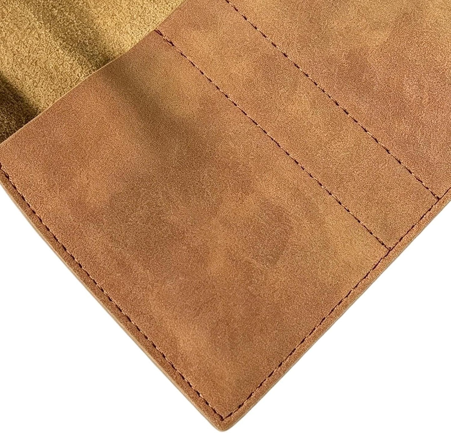 GENERIC Rouleau à Outils En Cuir, Pochette De Rangement Portable, 39 X 24 Cm, Sac De Rangement En Cuir Synthétique Avec 5 Emplacements, Porte-outils De Style Rétro, Style Utilitaire Professionnel Minimal