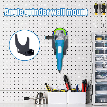  Support De Montage Mural, Montage Mural D'angle - Rack De Stockage De Broyeur à Angle Multifonctionnel - Fournitures De Garage Réutilisables, Organisateur D'outils Pour Les Coupeurs, Machines à